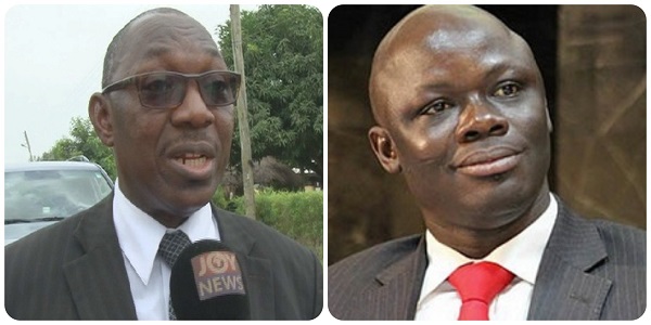 Justice Honyenuga and Samson  Ayenini